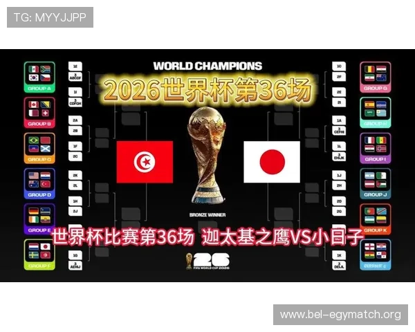 2026年世界杯突尼斯对阵日本比赛具体赛程及重要比赛时间介绍